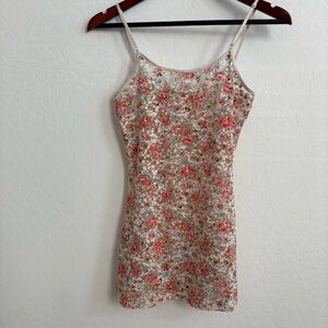 Zenana Outfitters Floral Dress with Spaghetti Straps